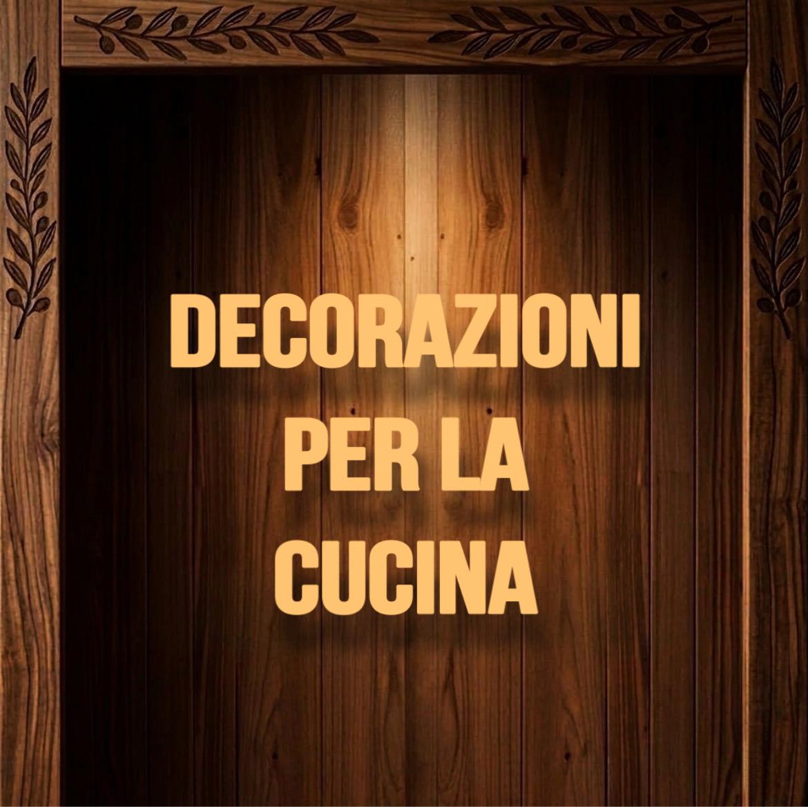 Decorazioni per la cucina