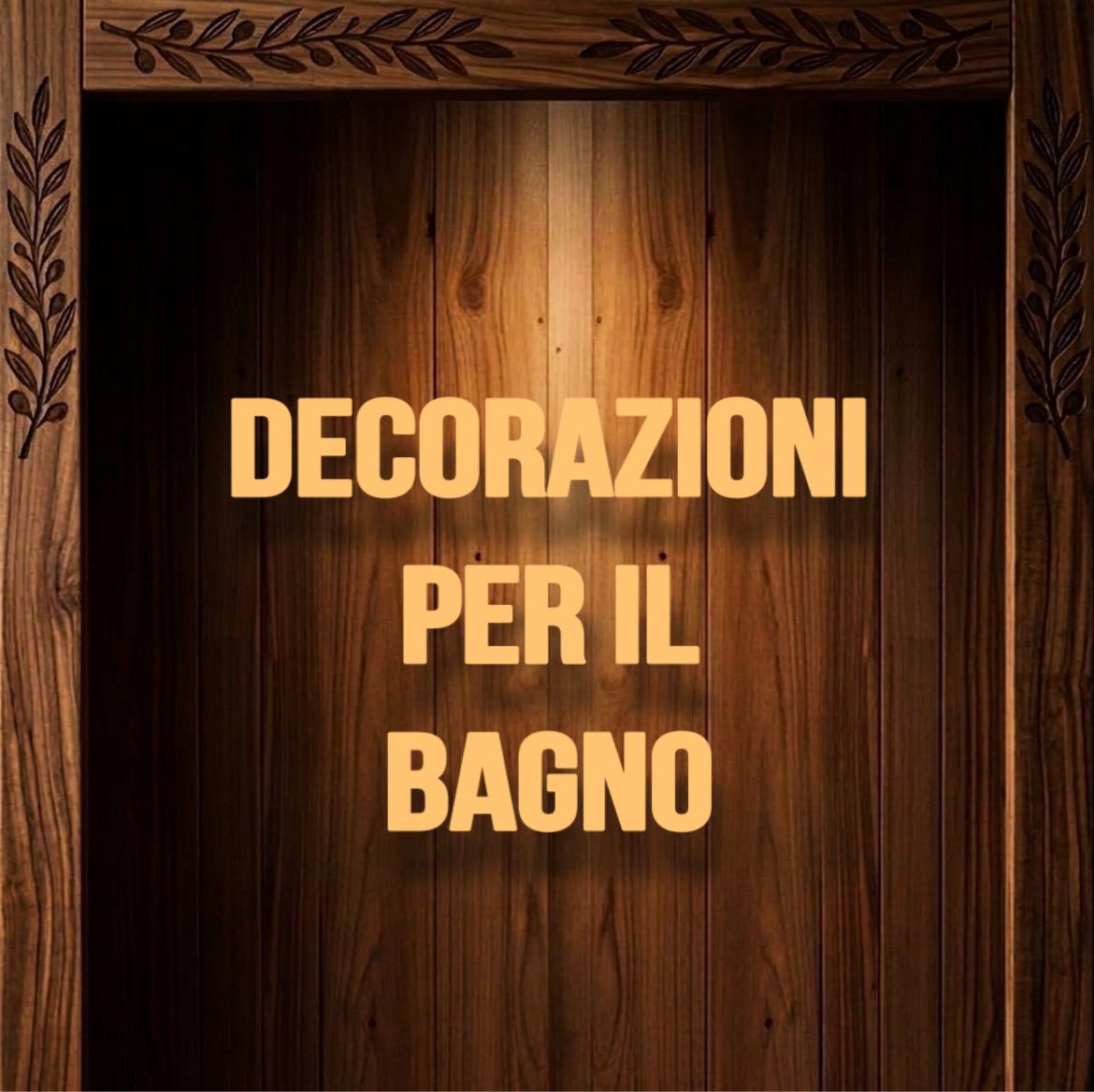 Decorazioni per il bagno