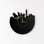 Orologio da Parete "Siena e il Palio" – in Legno