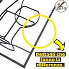 Set 3 quadri tema caffè e tavola - Stile Line Art