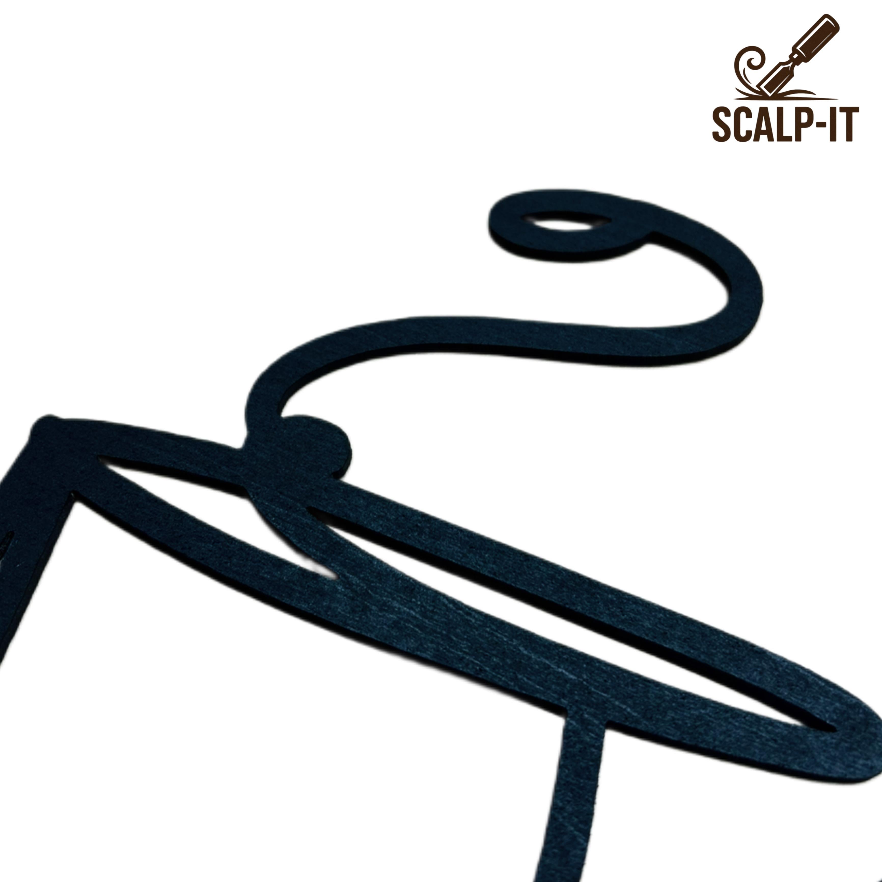 Tris ''Coffee Break'' : Set di 3 tazzine in legno stile Line Art con effetto 3d