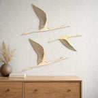 3 Gru giapponesi in legno - Stile orientale