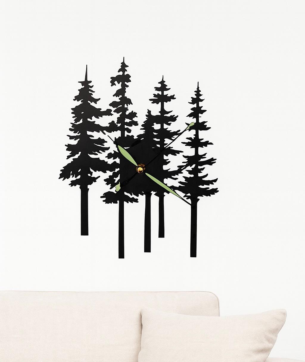 Orologio da Parete ''Forest'' - Design Naturale in Legno