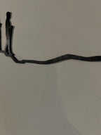 Decorazione Murale "Trekking &amp; Sentieri" in Legno – Silhouette Escursionisti